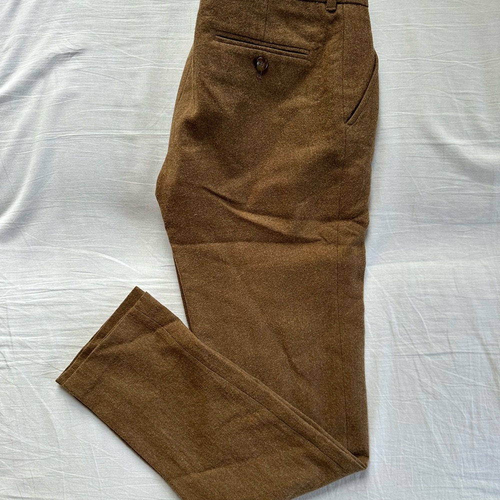 Women’s APC Wool Brown Pants - Picture 4 of 4
